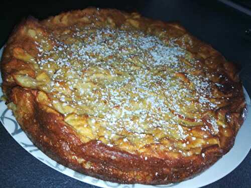 Gâteau invisible aux pommes