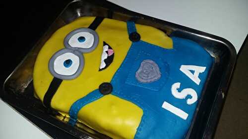 Gâteau Minion