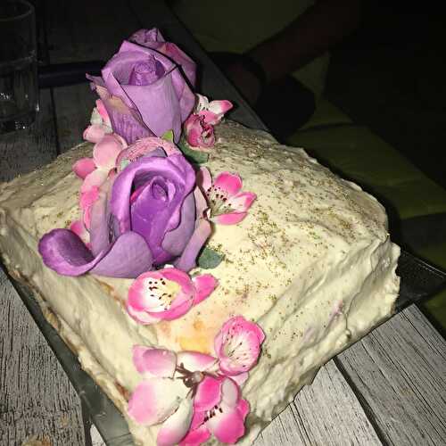 Gateau Naked cake mascarpone brugnon - Notre amour de cuisine 