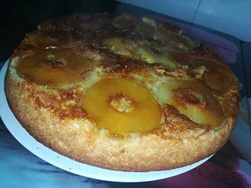 Gâteau renversé au pommes