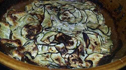 Gratin dauphinois aux courgettes