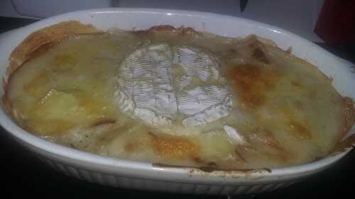 Gratin de pomme de terre au camembert