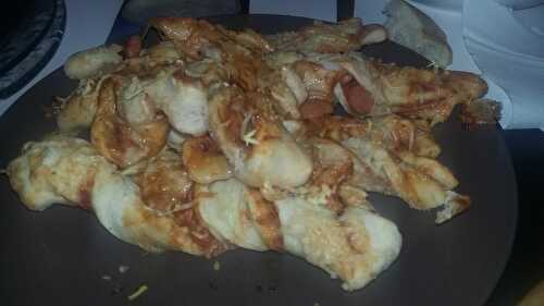 Gressins de pizza