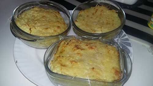 Hachis parmentier de jambon