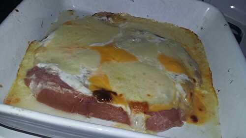 Jambon gratinée