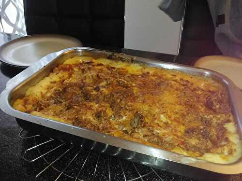 Lasagne a la bolognaise chèvre