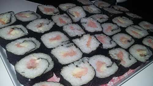 Makis saumon kirri