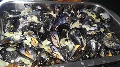 Moules a la crème