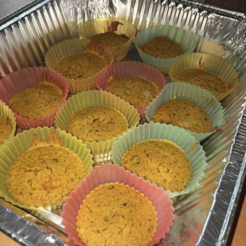 Muffins courge et noix