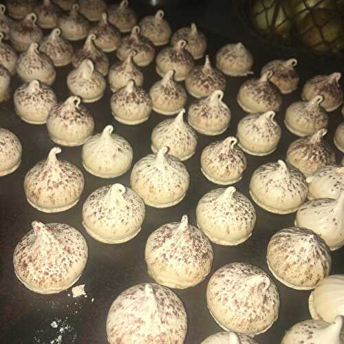 Petites meringues cacao