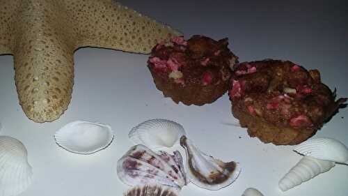 Petits gâteaux au yaourt aux pralines roses