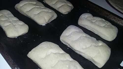 Petits pains Ciabatta au thermomix - Notre amour de cuisine 