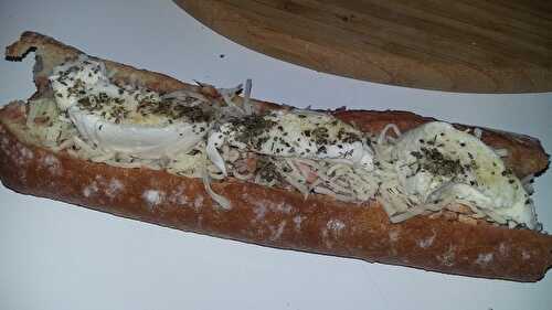 Pizza baguette