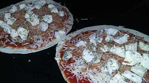 Pizza wraps a la viande haché - Notre amour de cuisine 