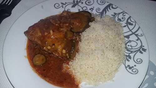 Poulet kedjenou et semoule de manioc plat ivoirien - Notre amour de cuisine 