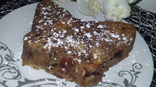 Pudding de pain au chocolat