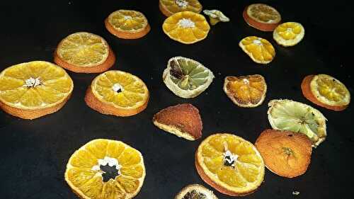 Rondelles d'oranges séchés
