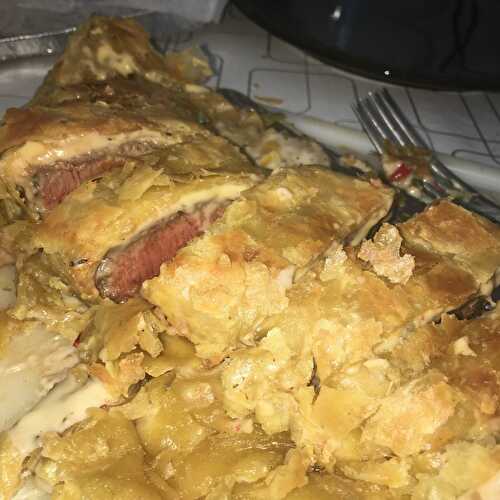 Rôti de bœuf en croûte feuilleté