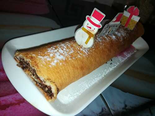 Roulé a la mousse au chocolat