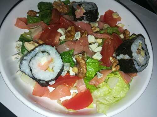Salade au saumon