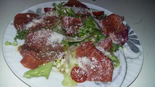 Salade carpaccio