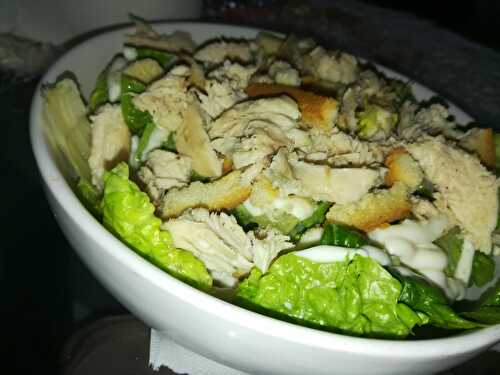 Salade César - Notre amour de cuisine 