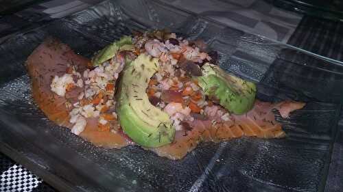 Salade de boulgour aux saumon