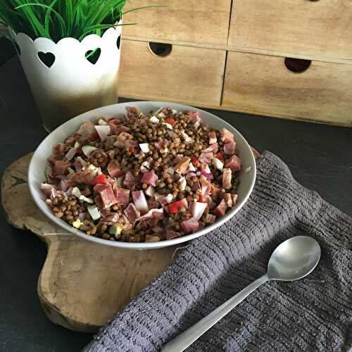 Salade de lentilles