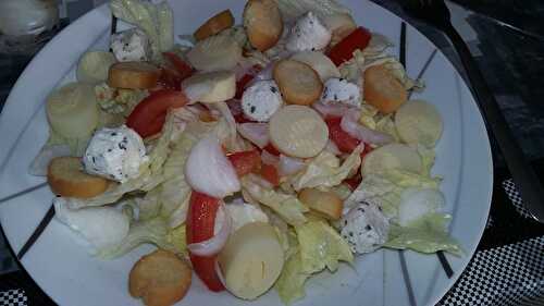 Salade iceberg au cœurs de palmiers