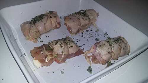 Saltimbocca de poulet jambon fromage