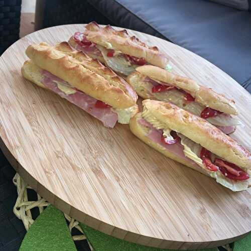 Sandwichs viennois maison
