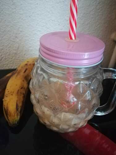 Smoothie banane brugnon pomme