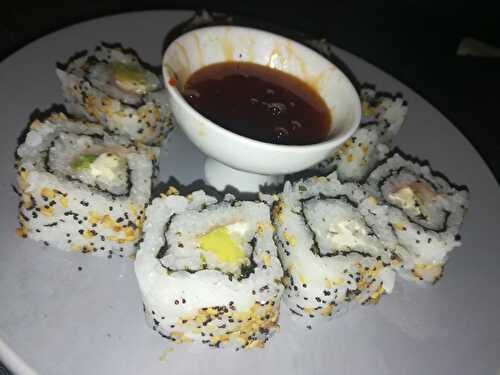 Sushis California rolls