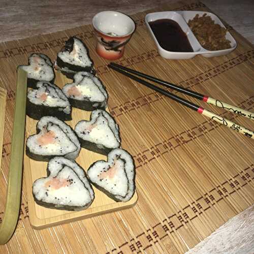 Sushis cœur