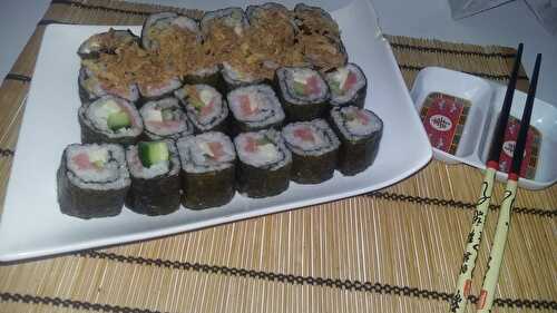 Sushis maquis maison