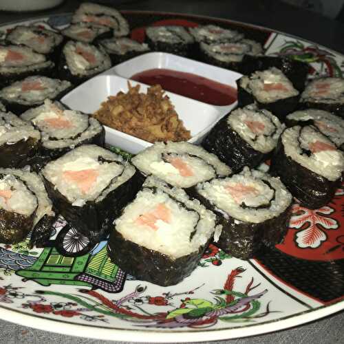 Sushis saumon frais kiri