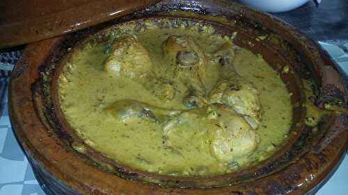 Tajine de poulet a la creme