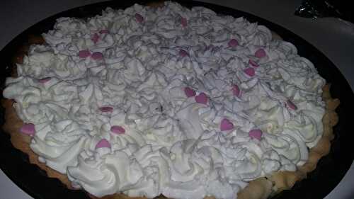 Tarte citron framboise chantilly mascarpone