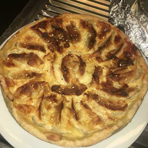 Tarte normande au caramel