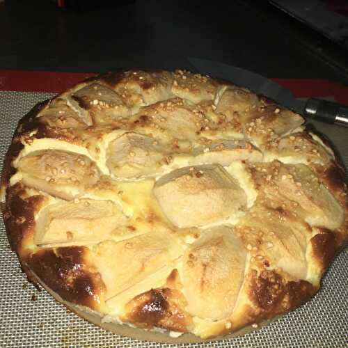 Tarte normande aux pommes