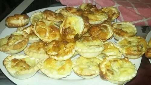 Tartelettes aux 4 fromages