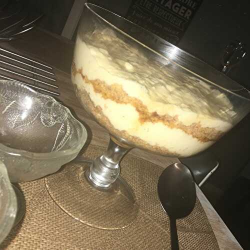 Tiramisu au caramel