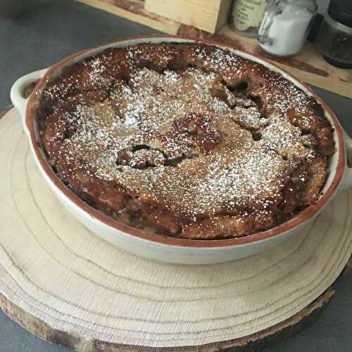 Tourte aux pommes et aux noix