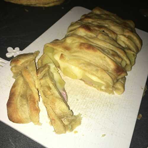 Tresse feuilleté a la raclette