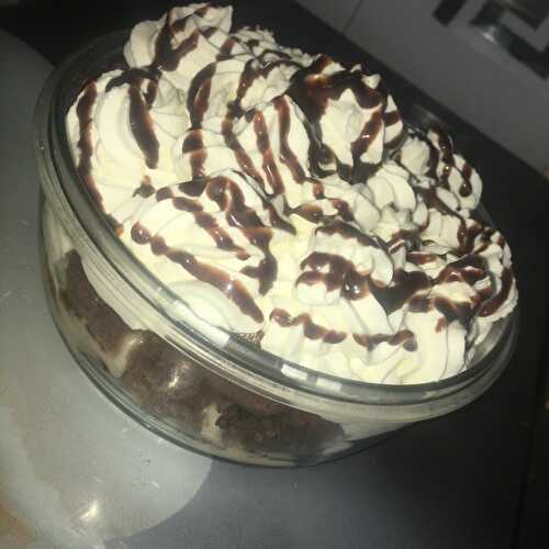 Trifle au chocolat