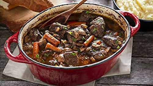 Boeuf bourguignon traditionnel