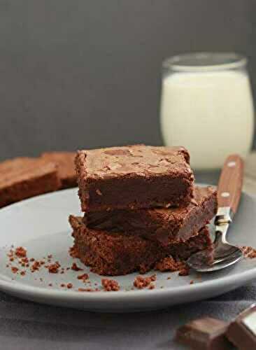 Brownies au chocolat et fève de tonka