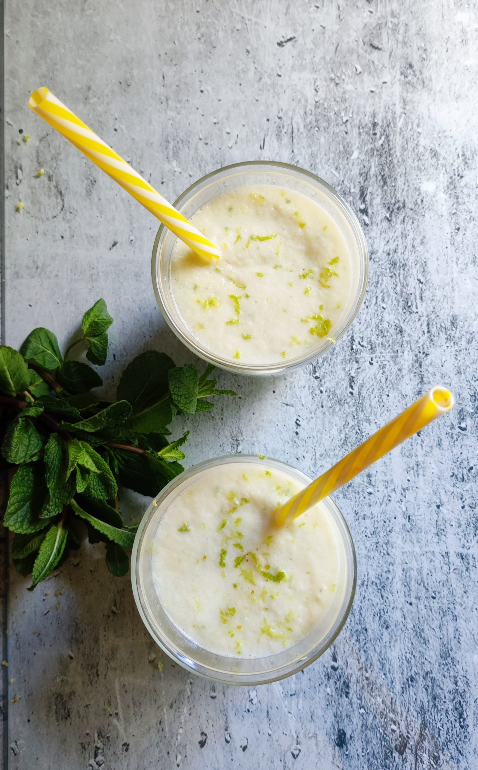 Smoothie à l'ananas