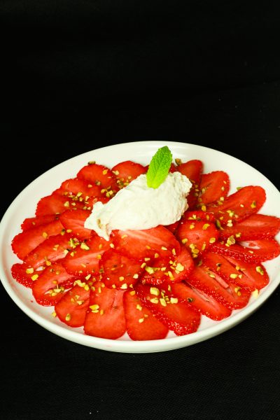 Carpaccio de fraises