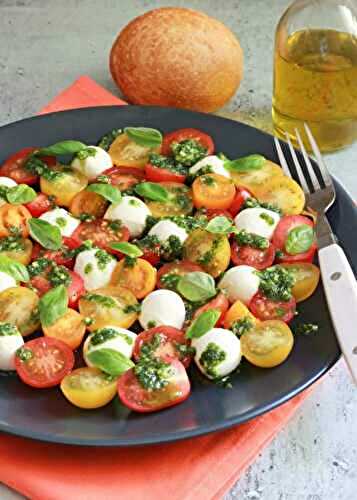 Salade de tomates mozzarella